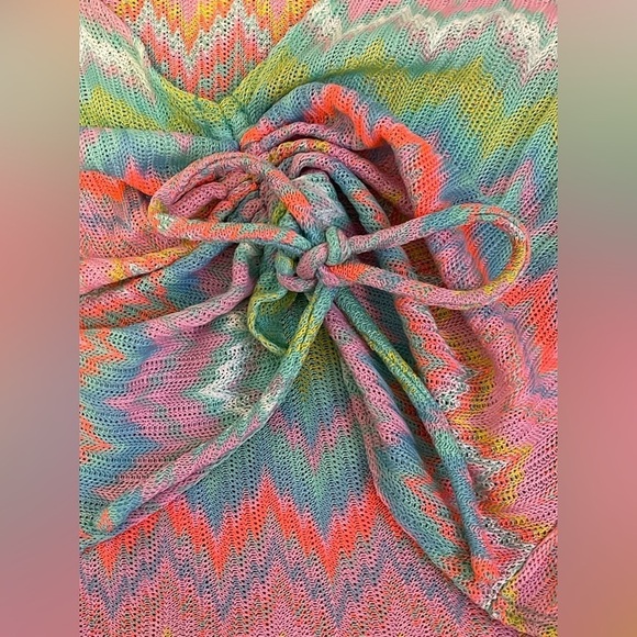 Lovers + Friends revolve Sharon Top in Neon Multi women’s size small - Picture 5 of 7